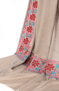Zari Resham Border Pashmina Shawl