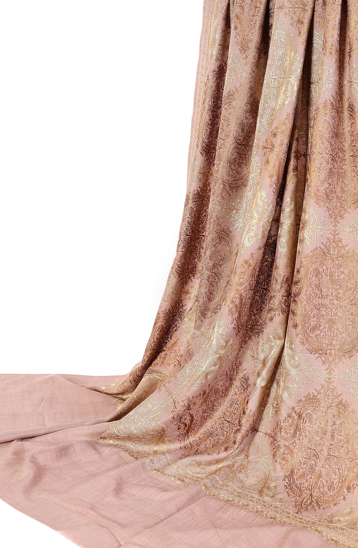 Kalam Ari Full Jaal Ring Pashmina Shawl