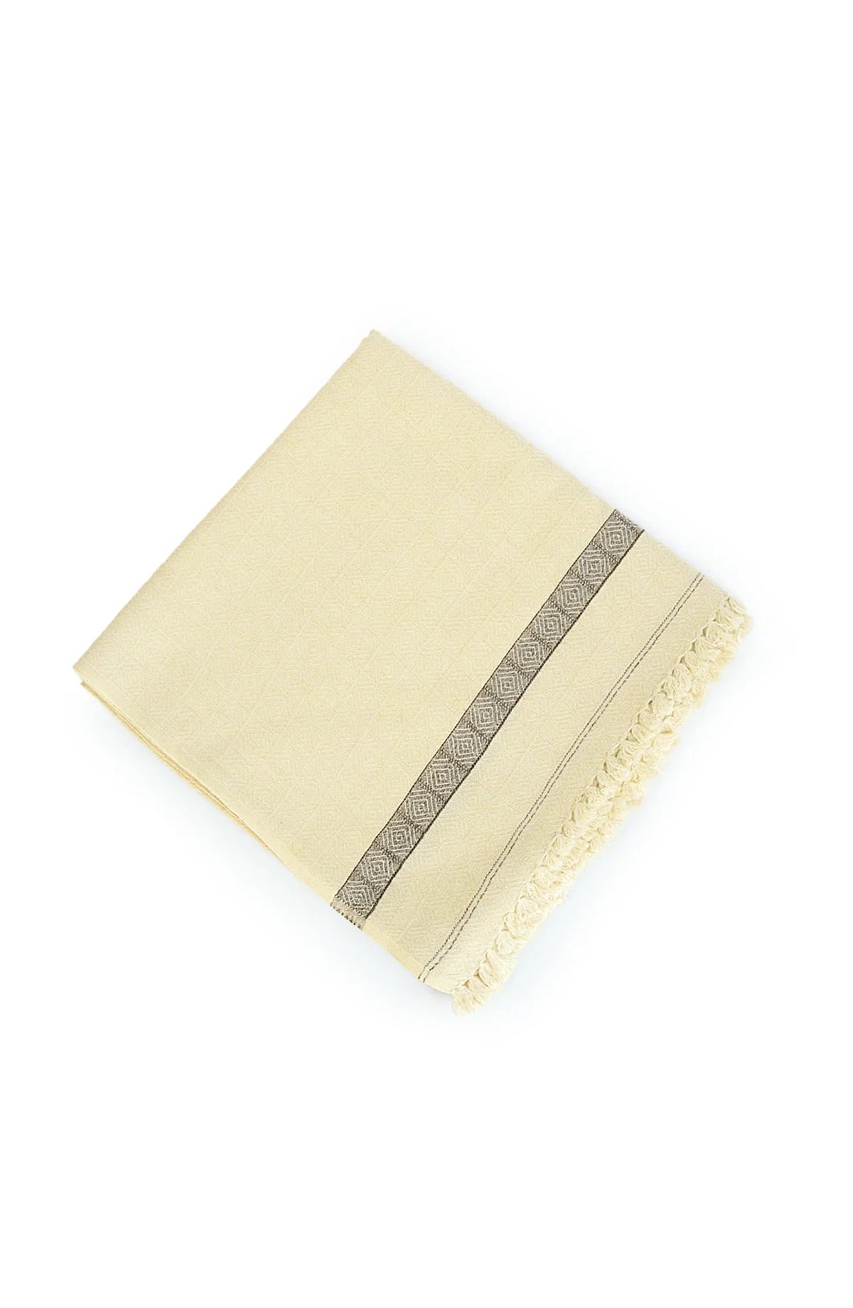 Jackard Self Design Wool Mens Shawl