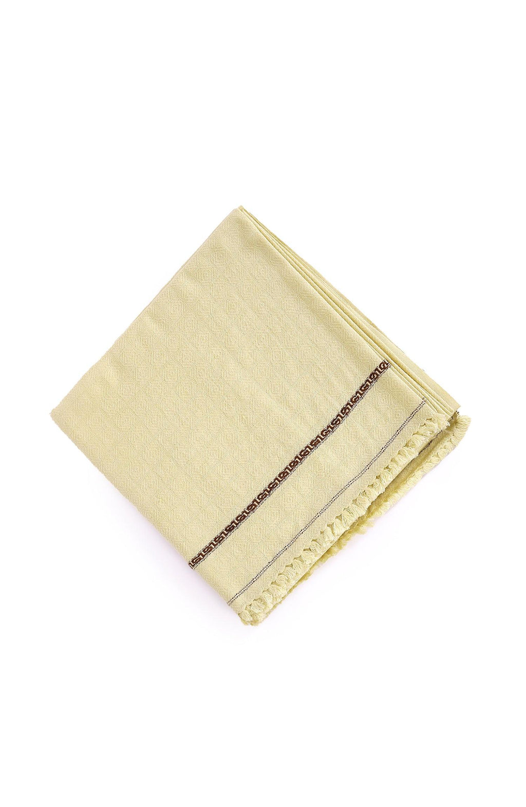 Jackard Self Design Wool Mens Shawl