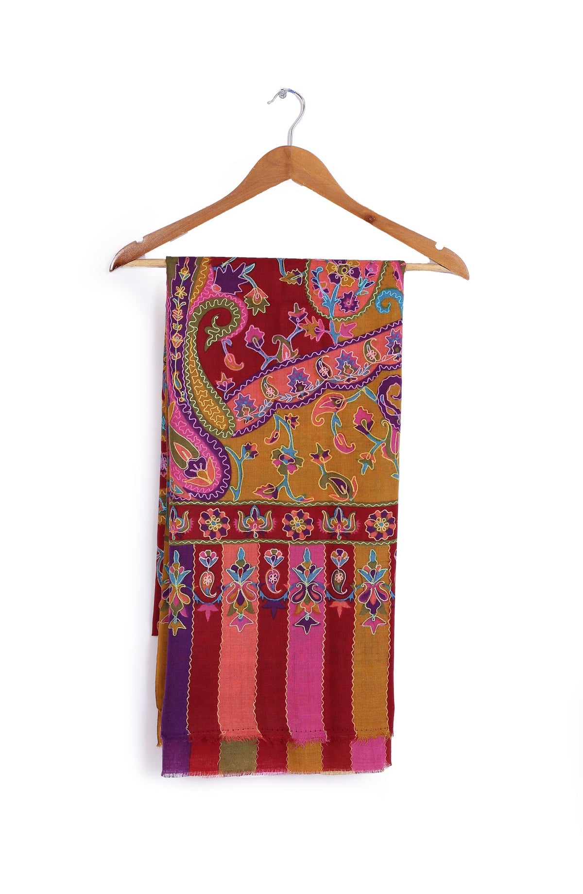 Kalamkaar Ari Jaal Pashmina Shawl