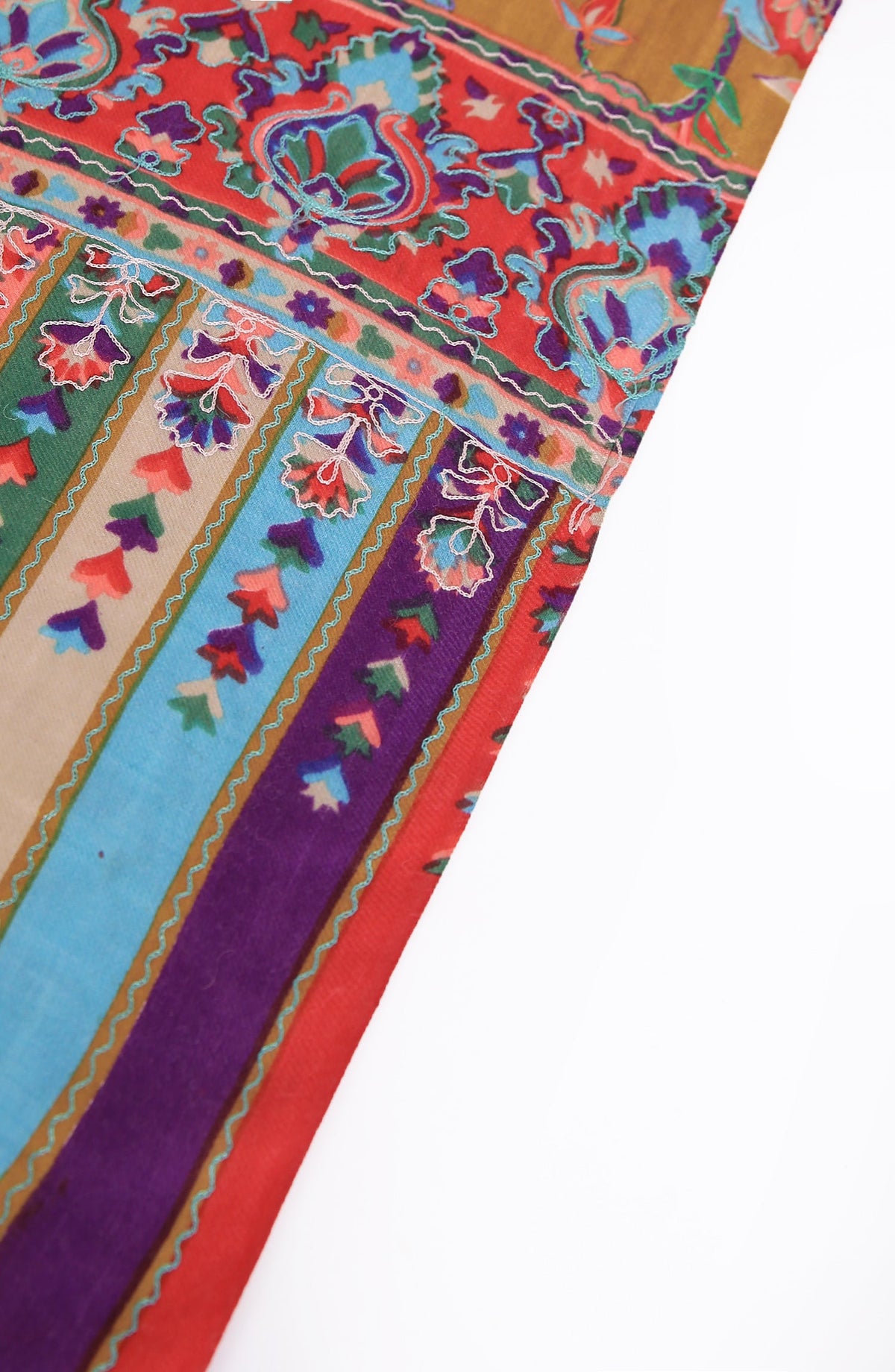 Kalamkar Ari jaal Pash Shawl