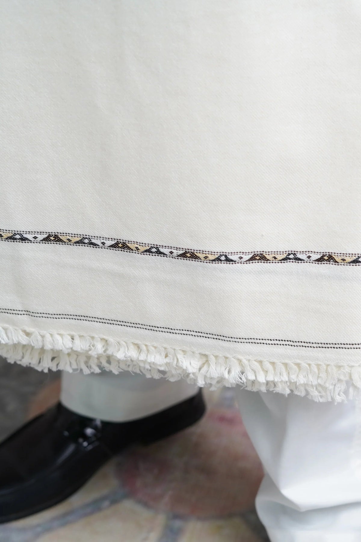 Pure Wool Mens Shawl