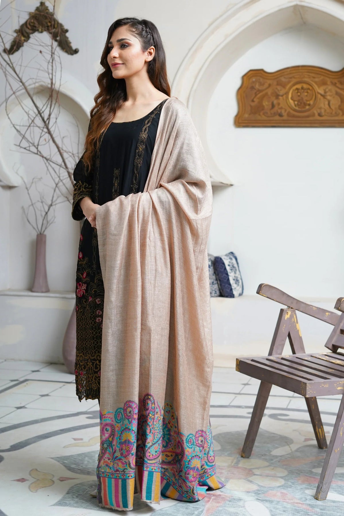 Kani Palla Pashmina Shawl