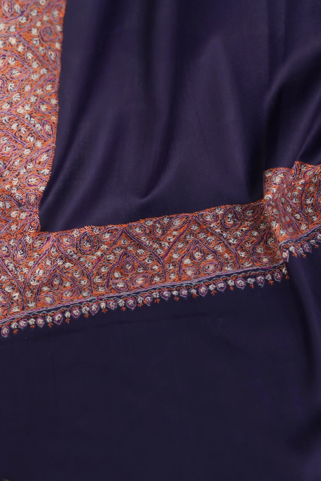 Hand work Sui Embroidered Pashmina Shawl