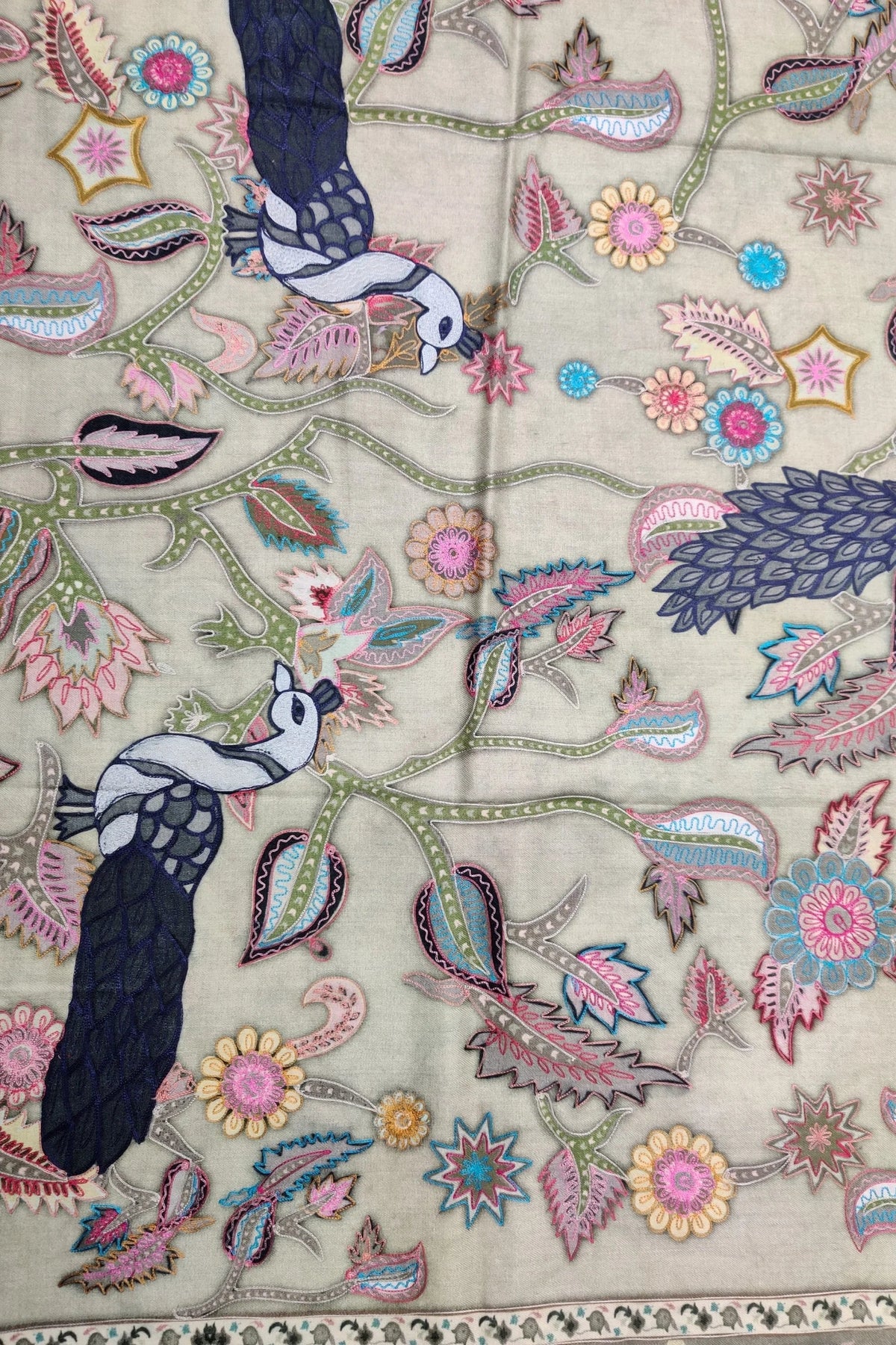 Premium Kalamkaari Pash Shawl