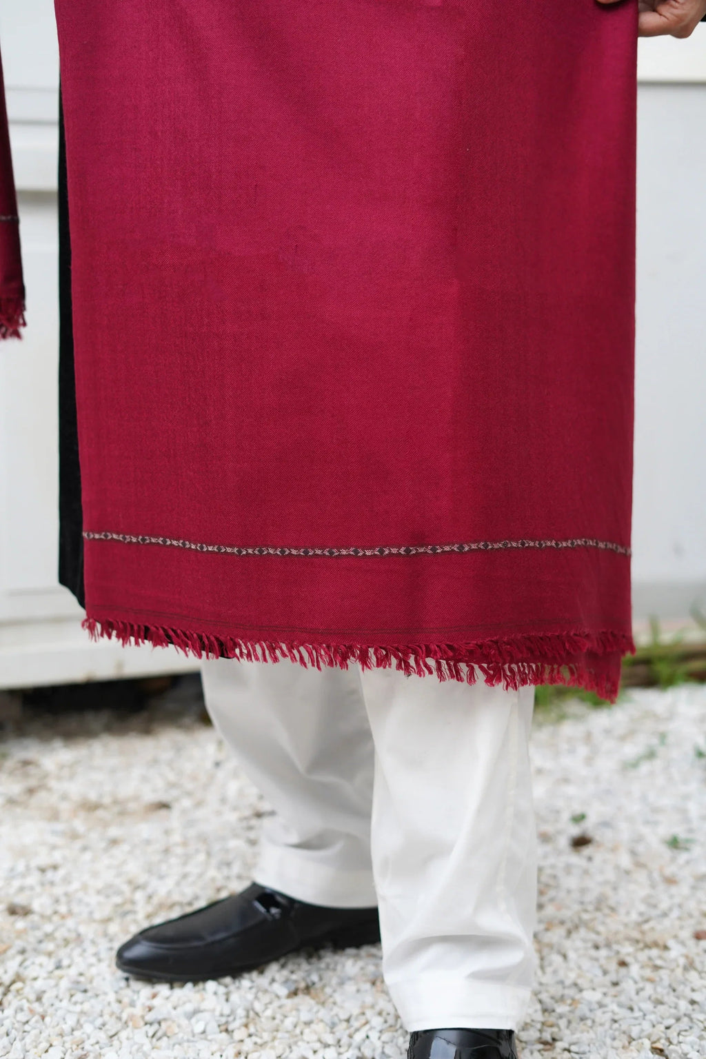 Extra Soft Wool Mens Shawl