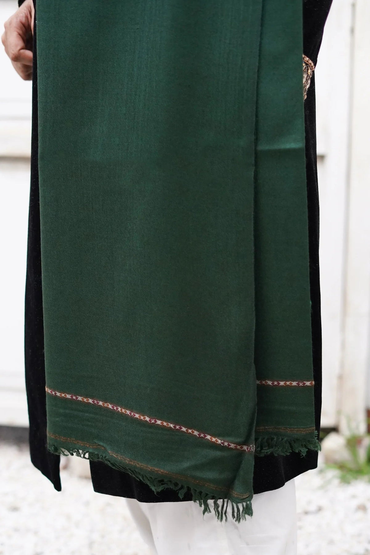 Extra Soft Wool Mens Shawl