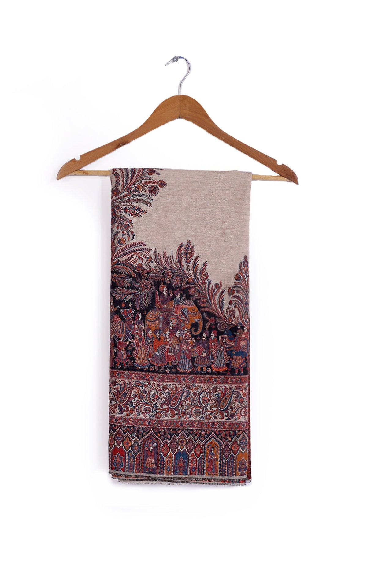 Mughal Theme Kani Pash Shawl