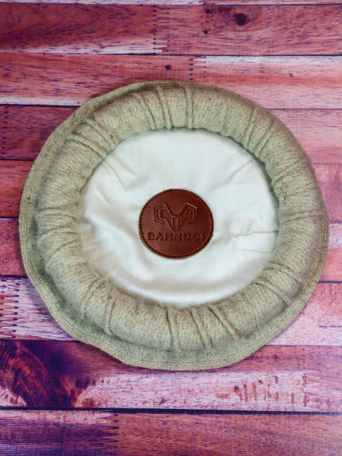Luxury Hand Made Pure Woolen Light Beige Chitrali Pakol Cap