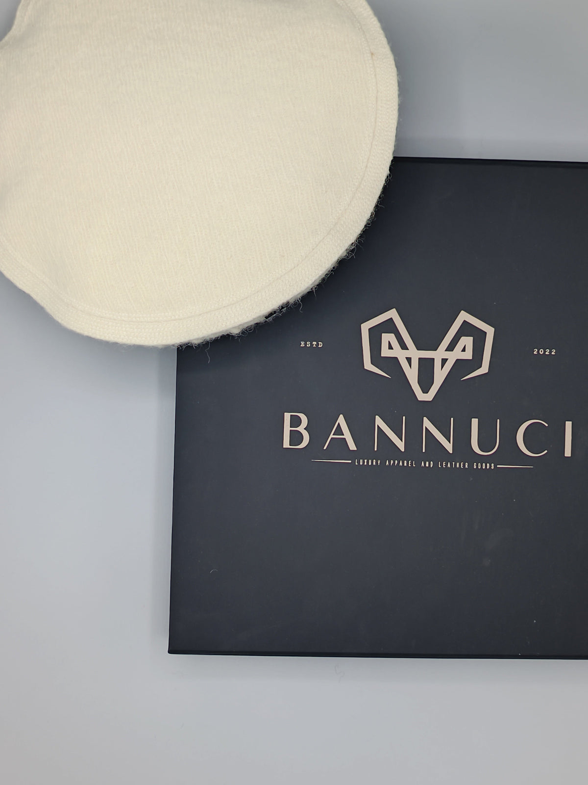 Luxury Hand Made Pure Woolen Off White Chitrali Pakol Cap