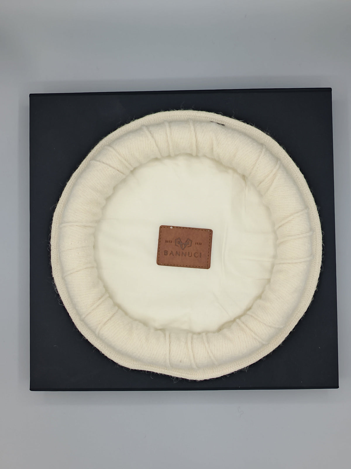 Luxury Hand Made Pure Woolen Off White Chitrali Pakol Cap