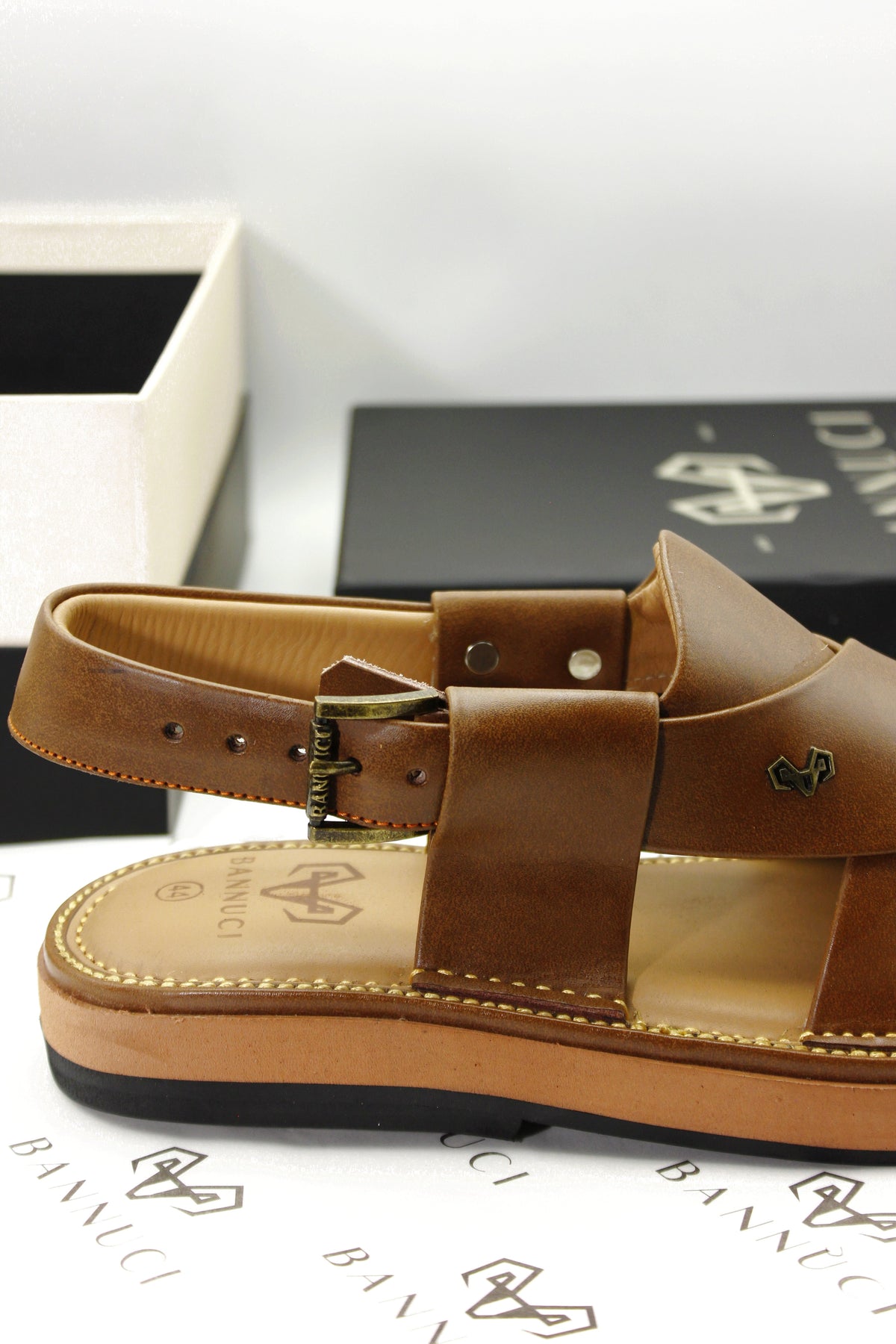 Luxury Brown Peshawari Kaptaan Chappal