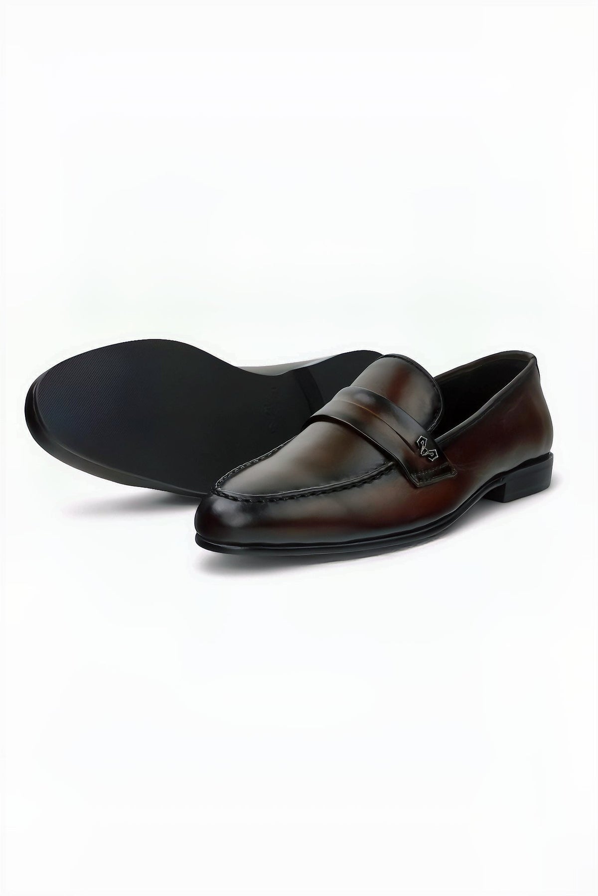 Luxury Choco Handmade Loafer Shoes