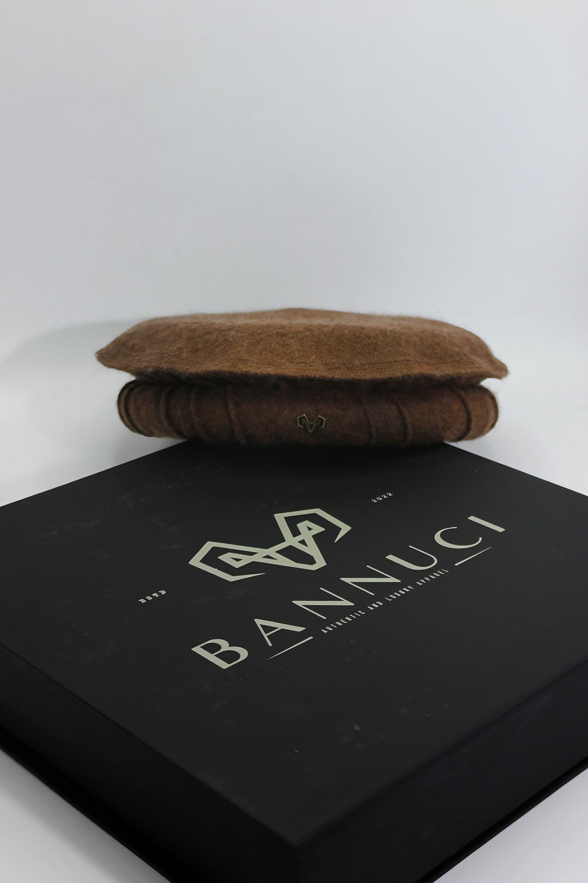 Luxury Hand Made Pure Woolen Chocolate Chitrali Pakol Cap