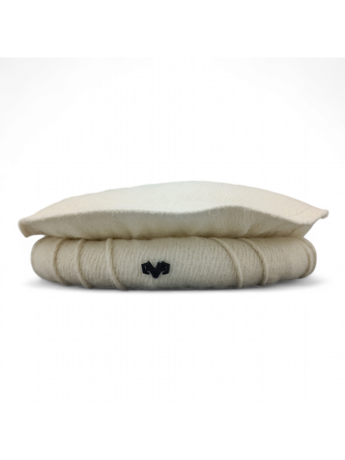 Luxury Hand Made Pure Woolen Off White Chitrali Pakol Cap