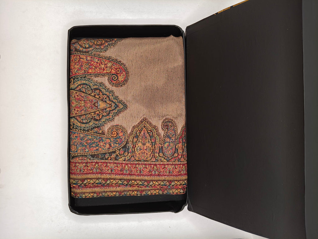 Premium Quality Moonlight Mix Multi Color kani moonlight Silk Pashmina Cashmere Shawl
