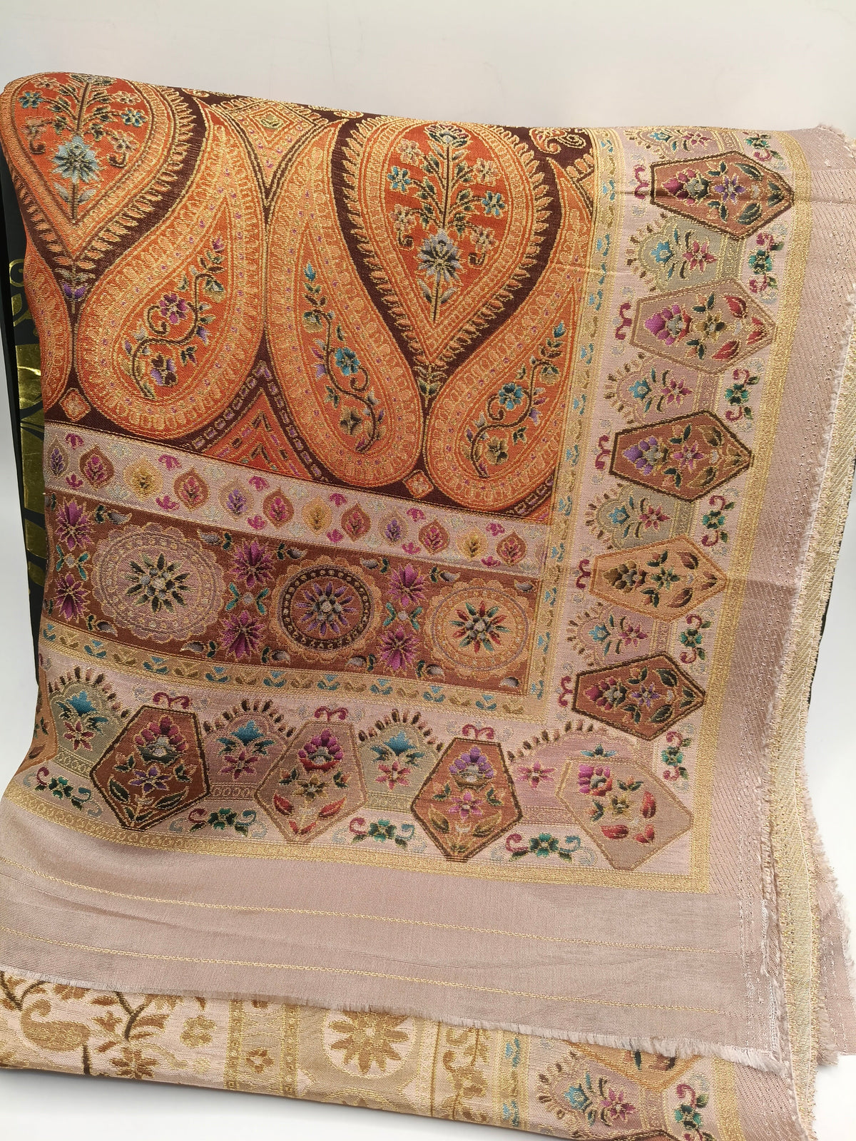 Premium Quality Light Weight Multi Color kani Silk   Shawl