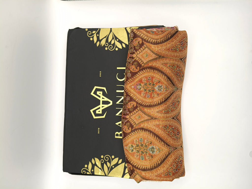 Premium Quality Light Weight Multi Color kani Silk   Shawl