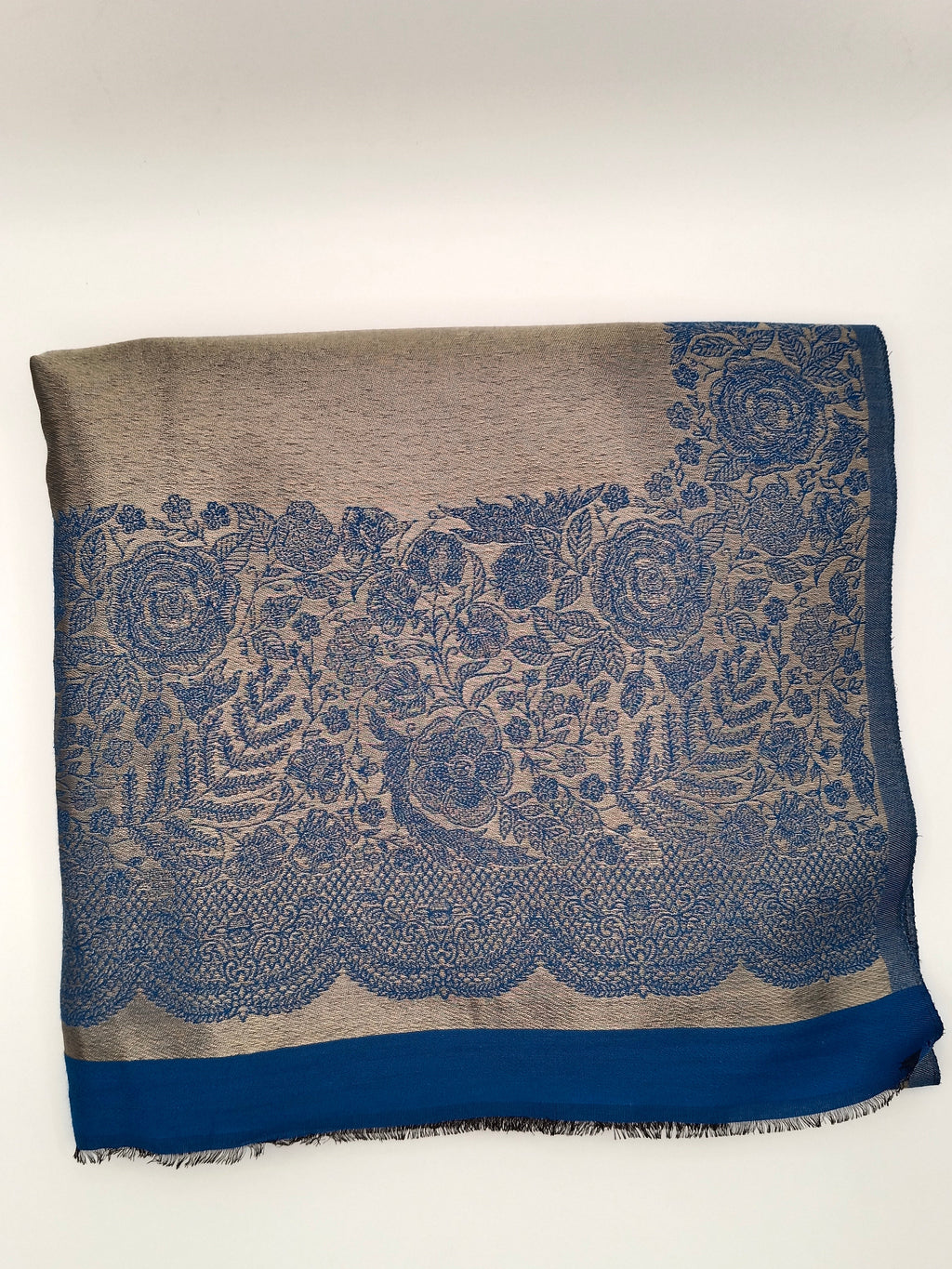 Premium Quality Reversible Moonlight Metallic Weave Shawl