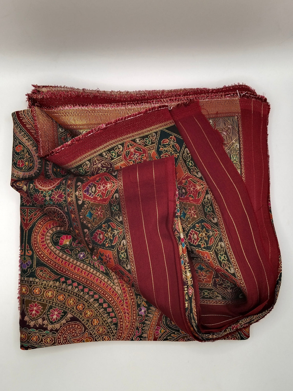 Premium Quality  Multi Mix Color kani Silk   Shawl