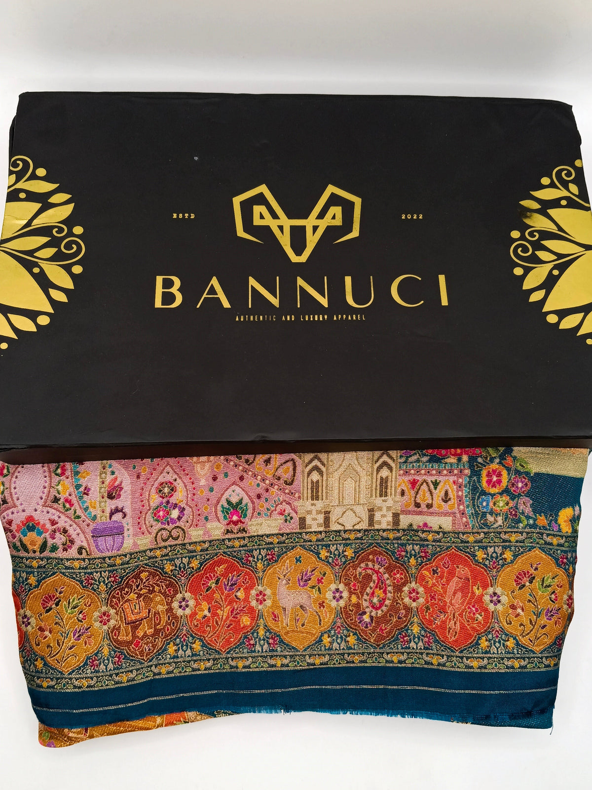 Premium Quality  Multi Mix Color kani Silk   Shawl