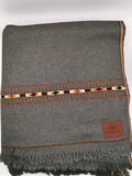 Premium Quality Heavy Weight Light Gray Pure/High Grade 48 Fiber Shawl