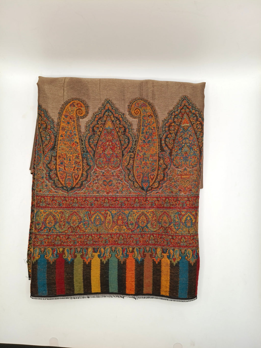 Premium Quality Moonlight Mix Multi Color kani moonlight Silk Pashmina Cashmere Shawl