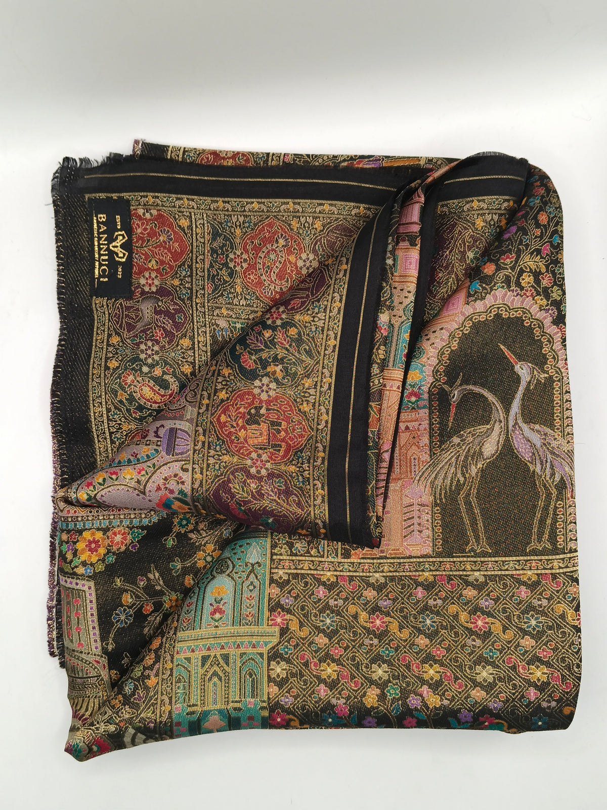 Premium Quality Multi Color Light Weight Kani Silk Shawl
