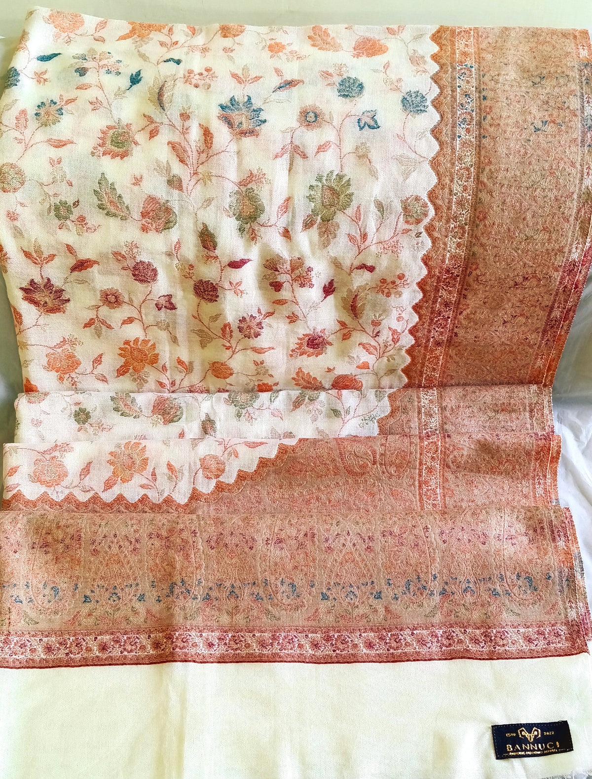Premium Quality kani Pashmina Cashmere Shawl