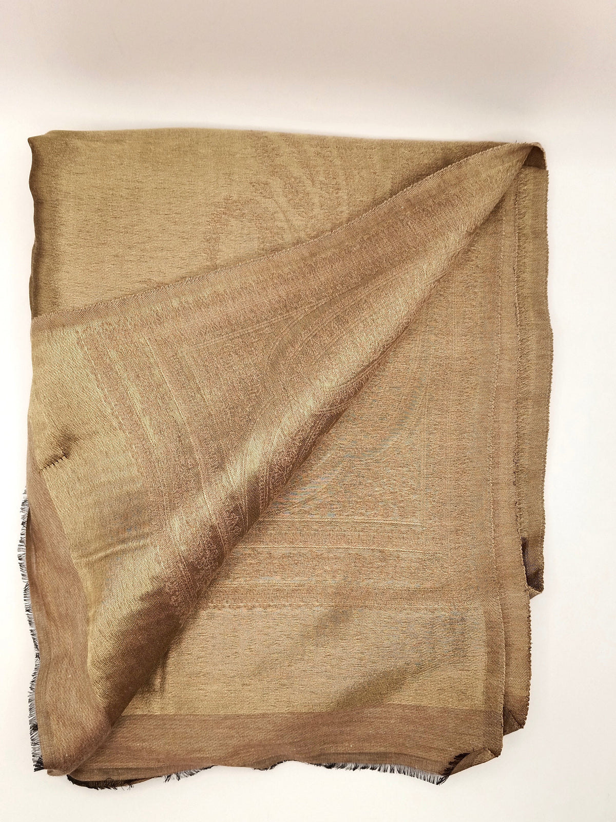 Premium Quality Reversible Moonlight Metallic Weave Shawl