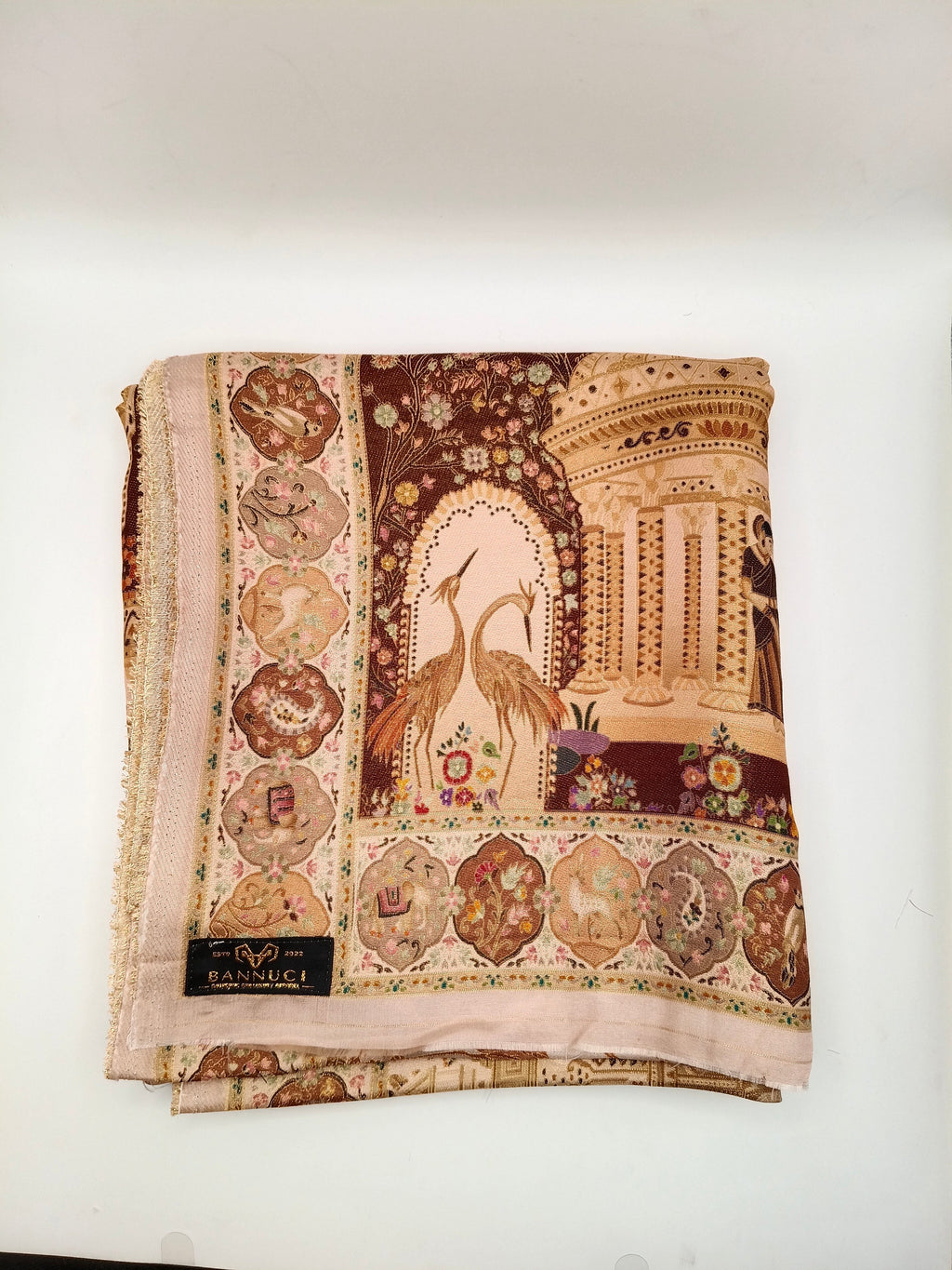 Premium Quality Mix Multi Color kani Silk   Shawl