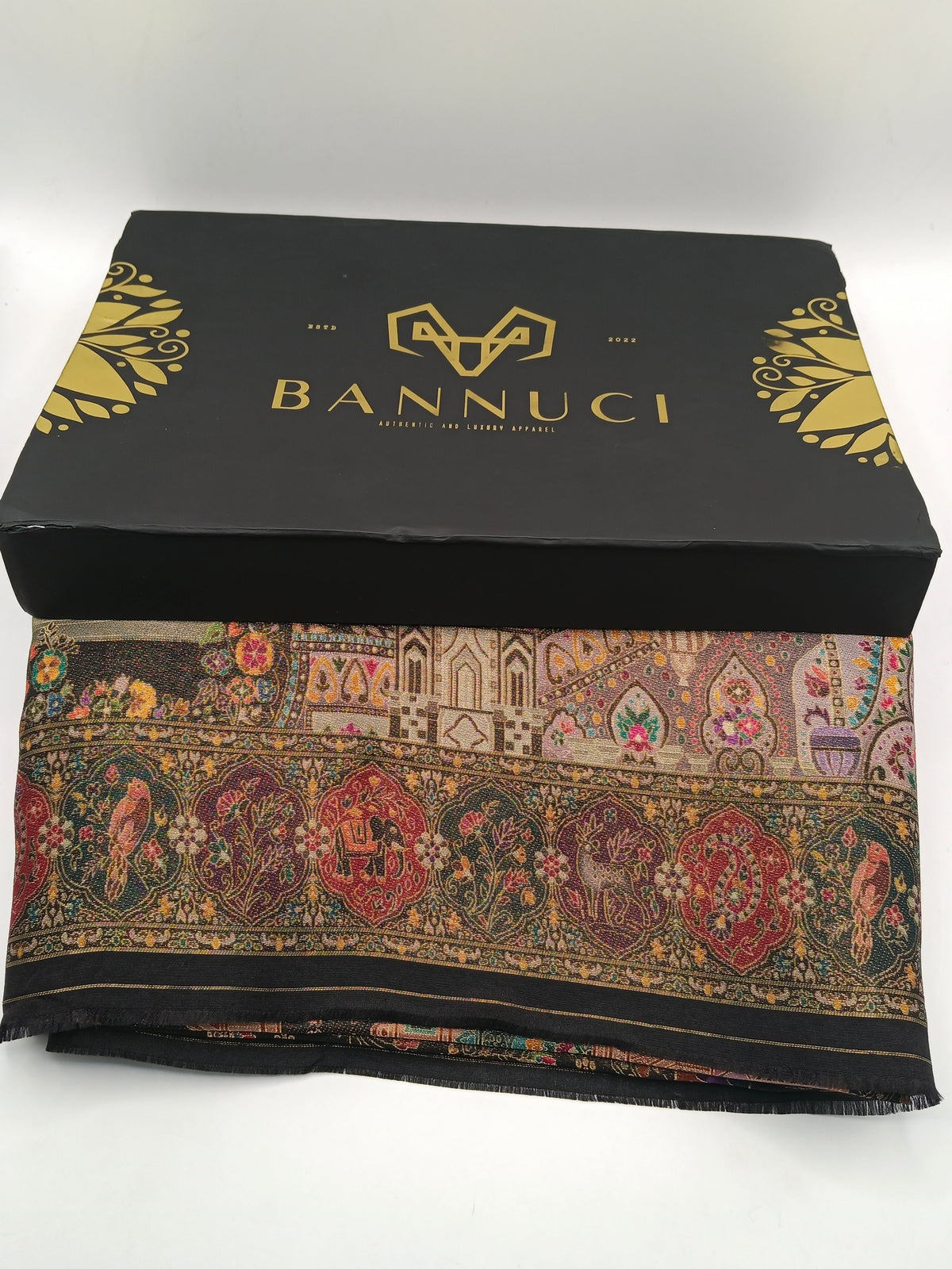 Premium Quality Multi Color Light Weight Kani Silk Shawl
