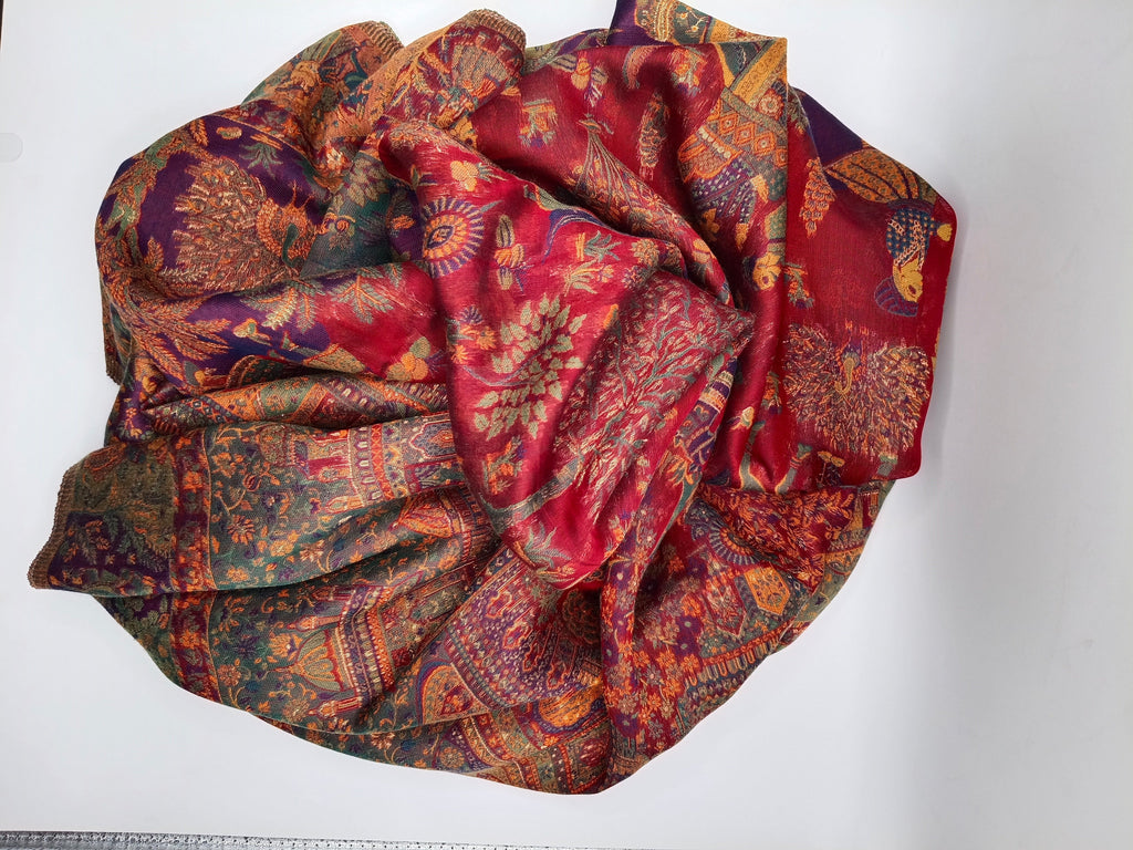 Premium Quality Light Weight kani Silk Shawl
