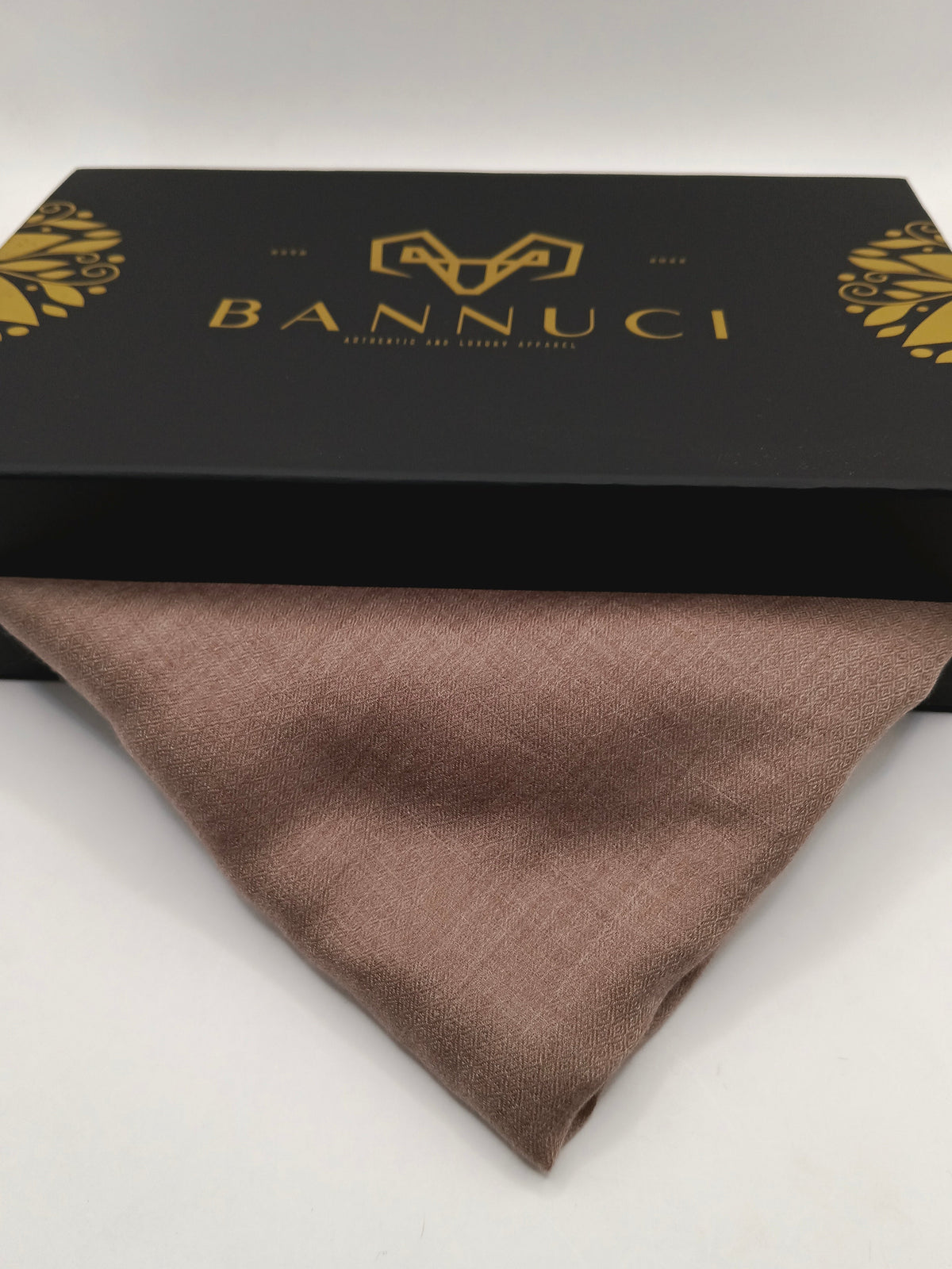 Premium Quality Extremely Soft Pure Toosh Brown Shawl With Chashme Bulbul Pattern