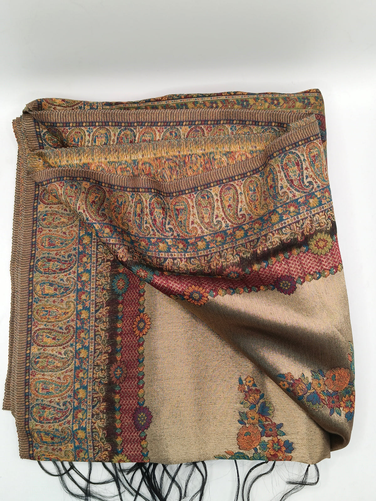 Premium Quality Moonlight Multi Color  Pashmina Cashmere Shawl