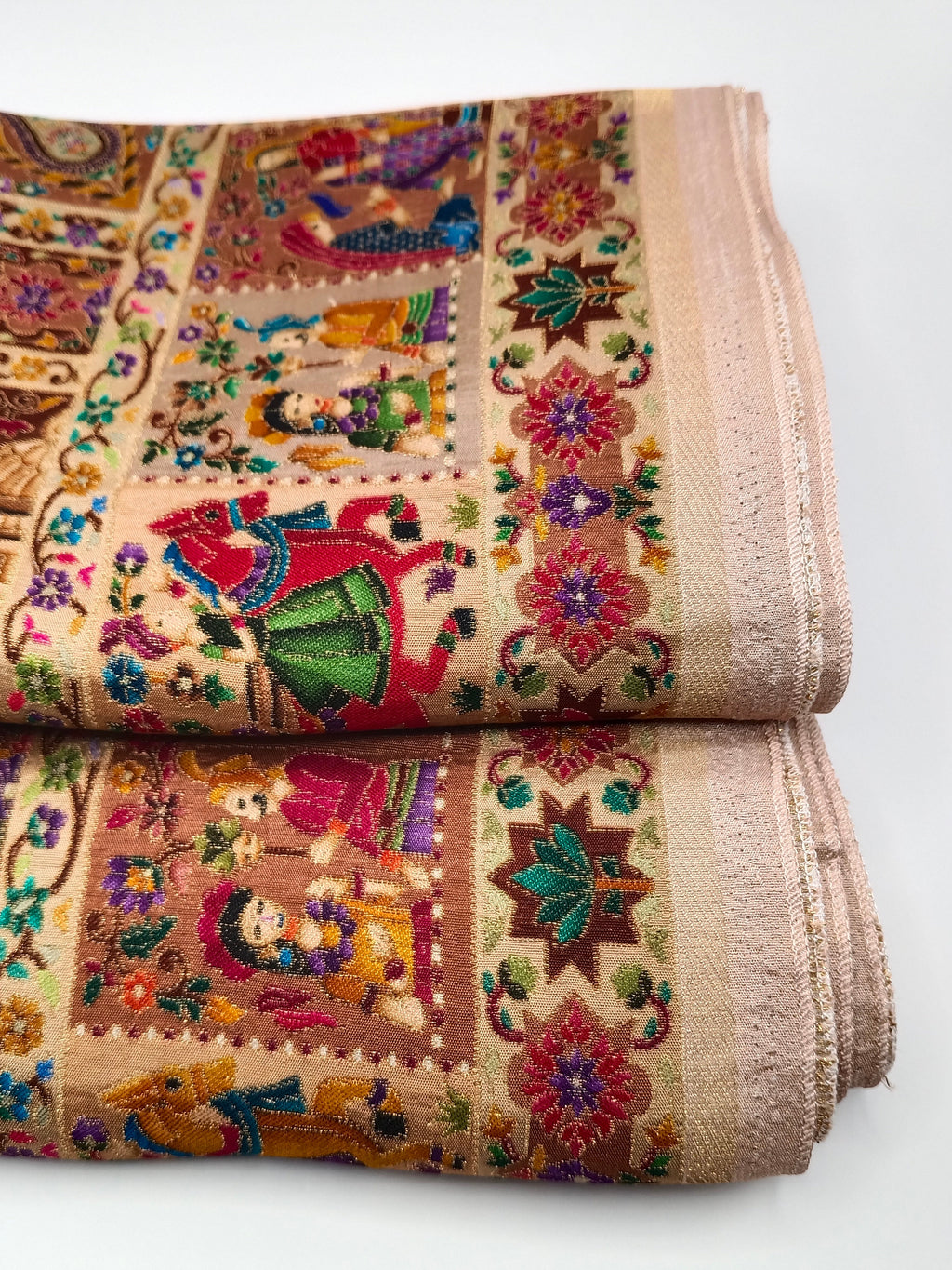 Premium Quality Light Weight kani Silk Shawl
