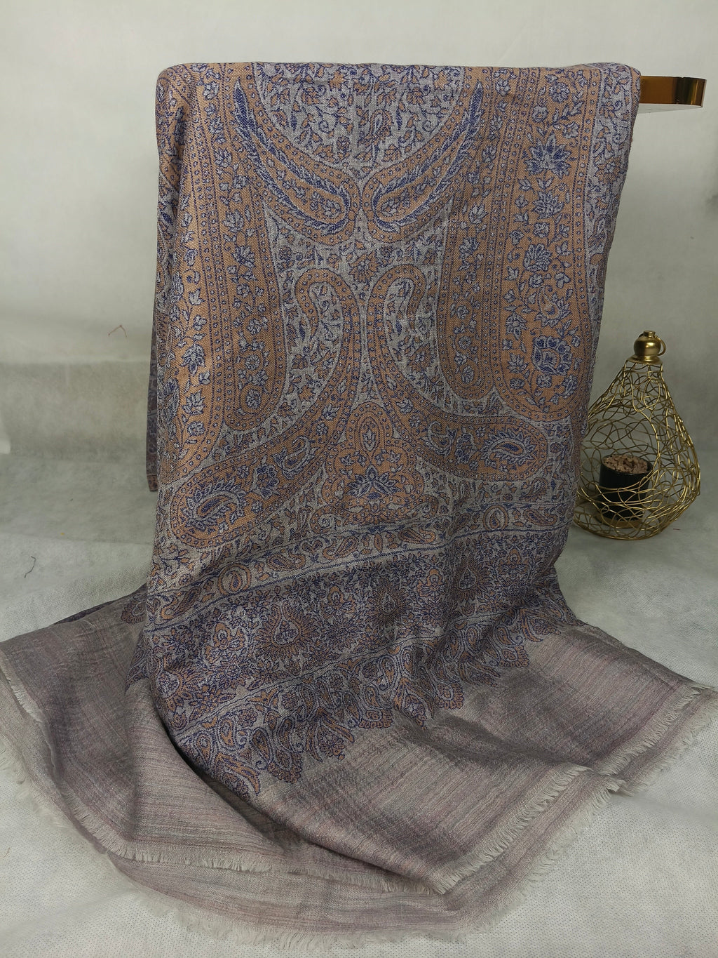 Premium Quality Extremely Soft Pashmina Kani Shawl
