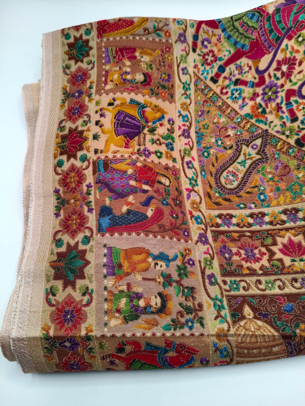 Premium Quality Light Weight kani Silk Shawl