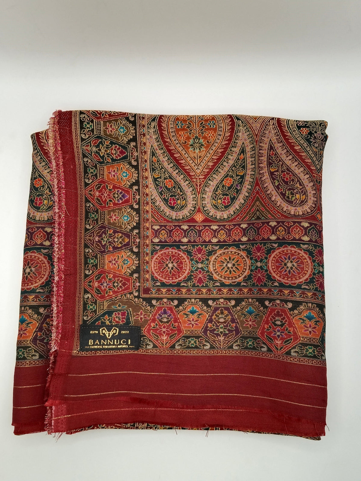 Premium Quality  Multi Mix Color kani Silk   Shawl