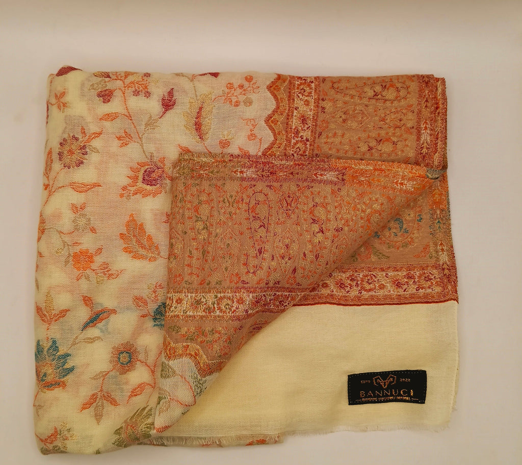 Premium Quality kani Pashmina Cashmere Shawl