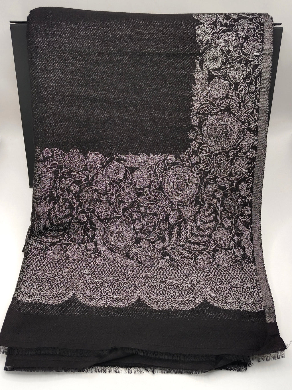 Premium Quality Reversible Moonlight Metallic Weave Shawl