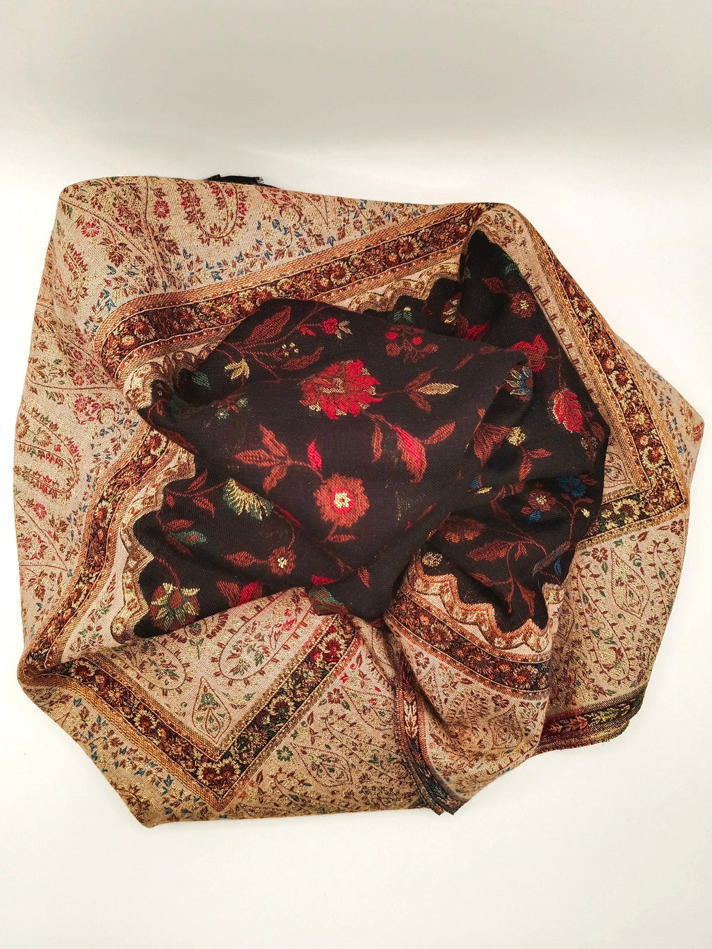 Premium Quality Extremely Soft kani Pashmina Cashmere Shawl