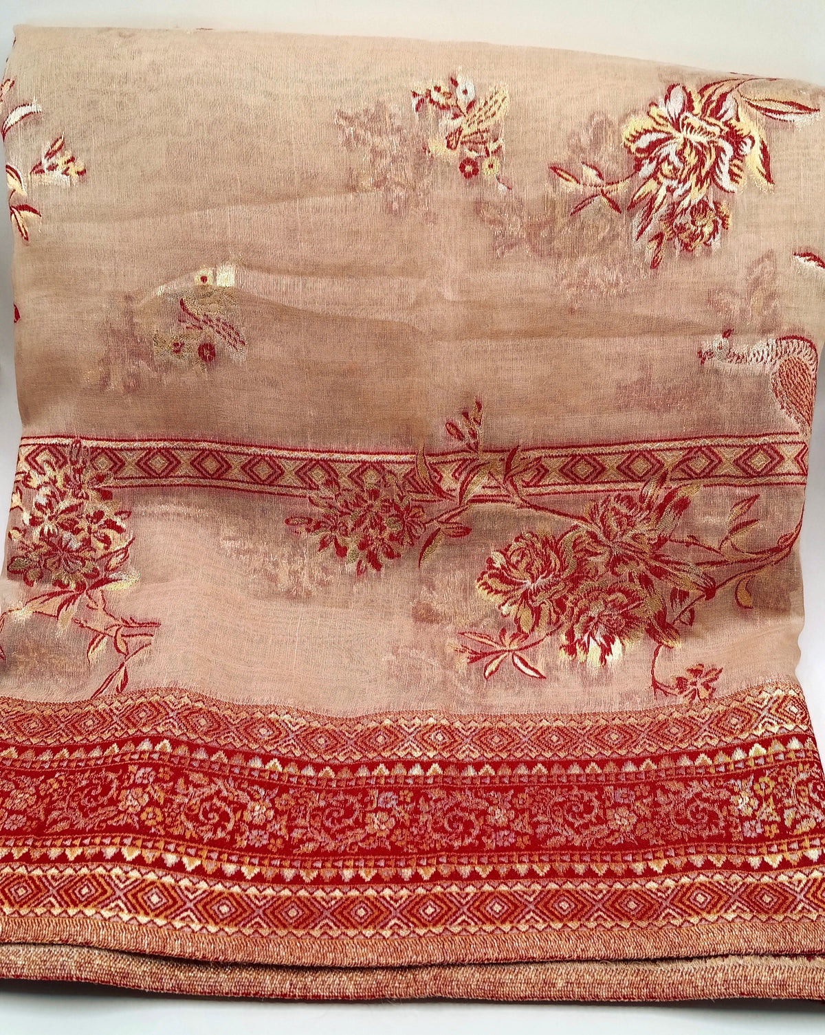 Premium Quality Light Weight kani Silk Shawl