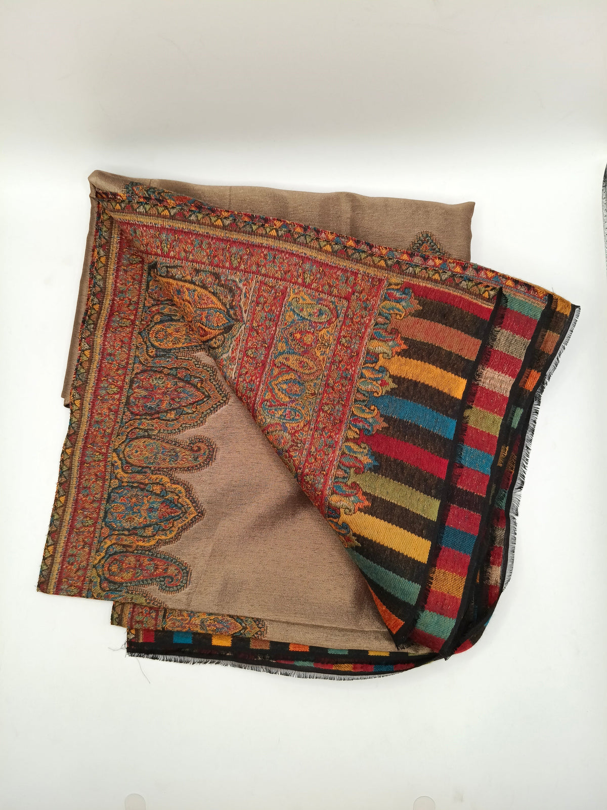 Premium Quality Moonlight Mix Multi Color kani moonlight Silk Pashmina Cashmere Shawl