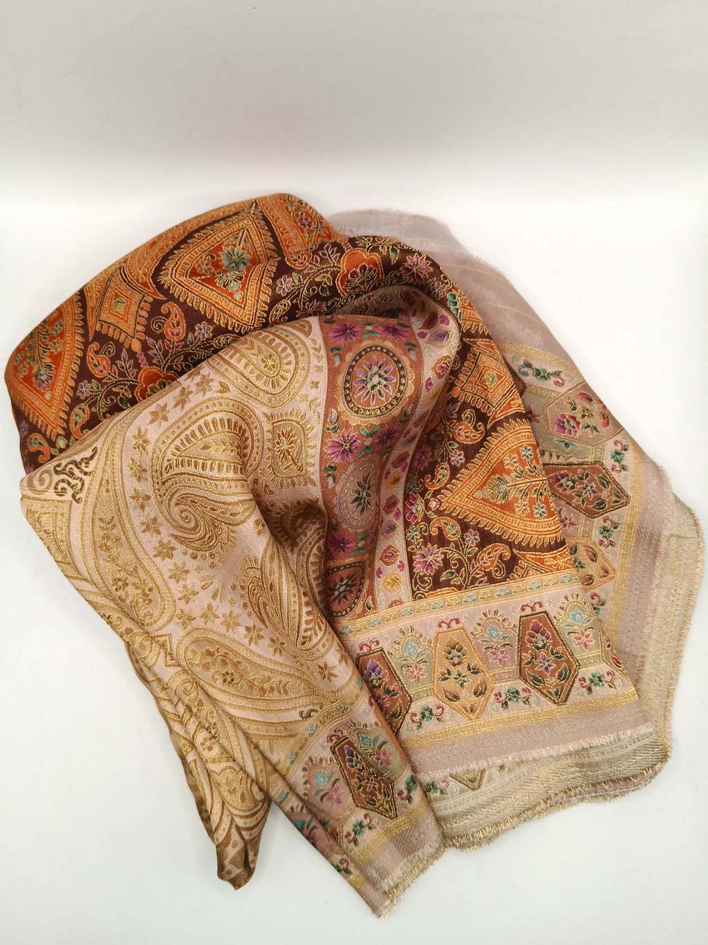 Premium Quality Light Weight Multi Color kani Silk   Shawl