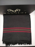 Premium Quality Stripped Black Pure/High Grade 48 Fiber Shawl