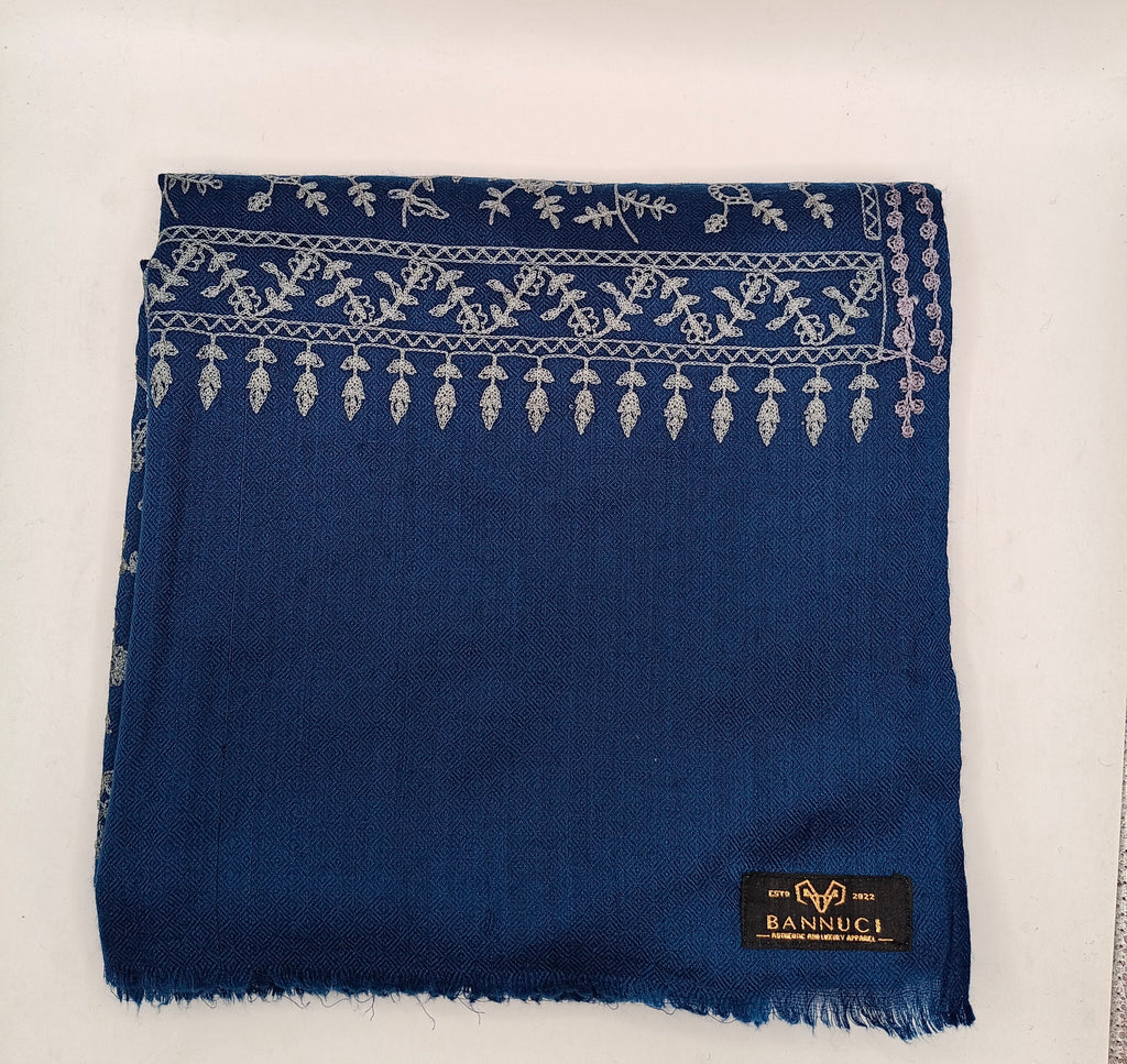 Premium Quality Embroidered Pashmina Cashmere Shawl With Ari Work