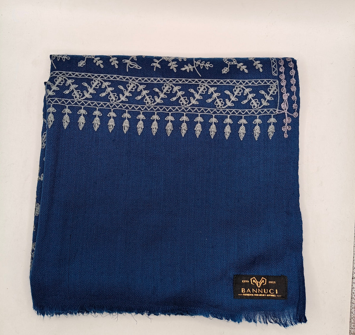 Premium Quality Embroidered Pashmina Cashmere Shawl With Ari Work