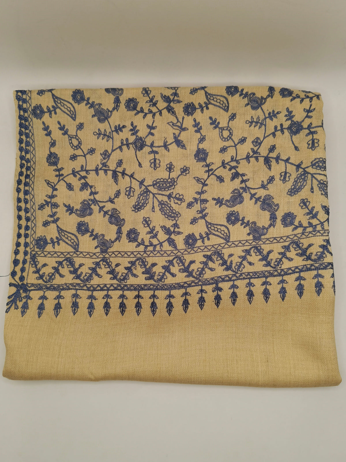 Embroidered Pashmina Shawl With Ari Work